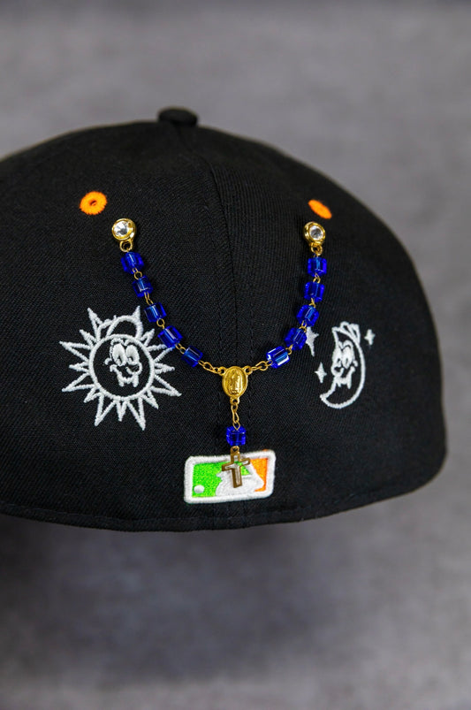 Golden Sapphire Rosary