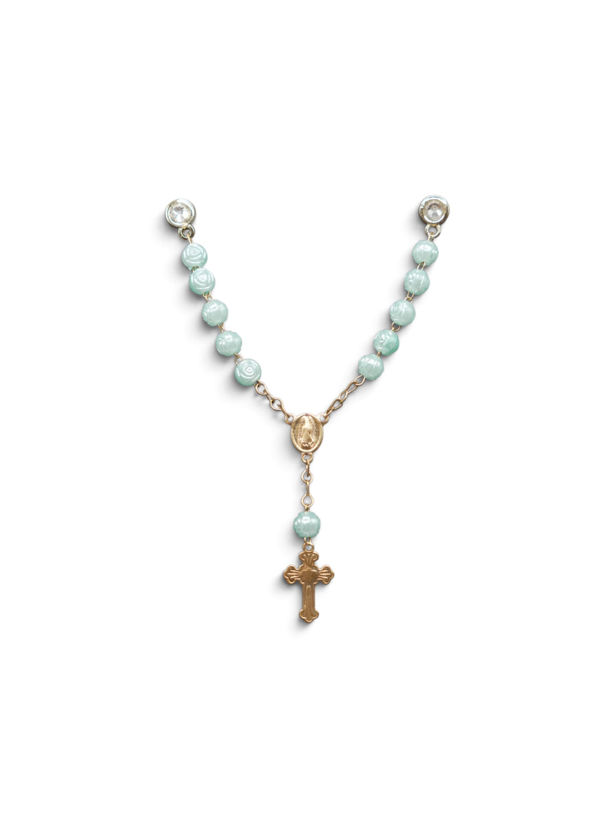 Teal Rose Rosary