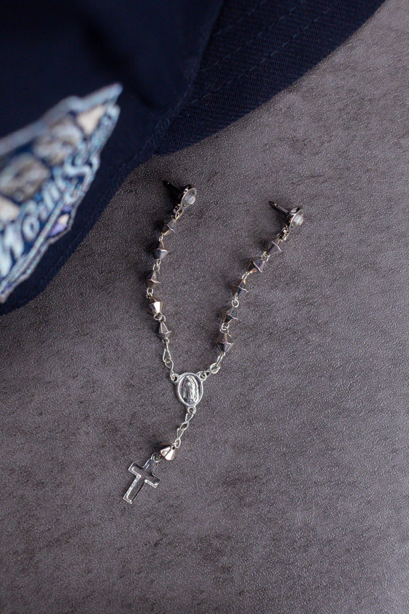Chrome Diamond Rosary