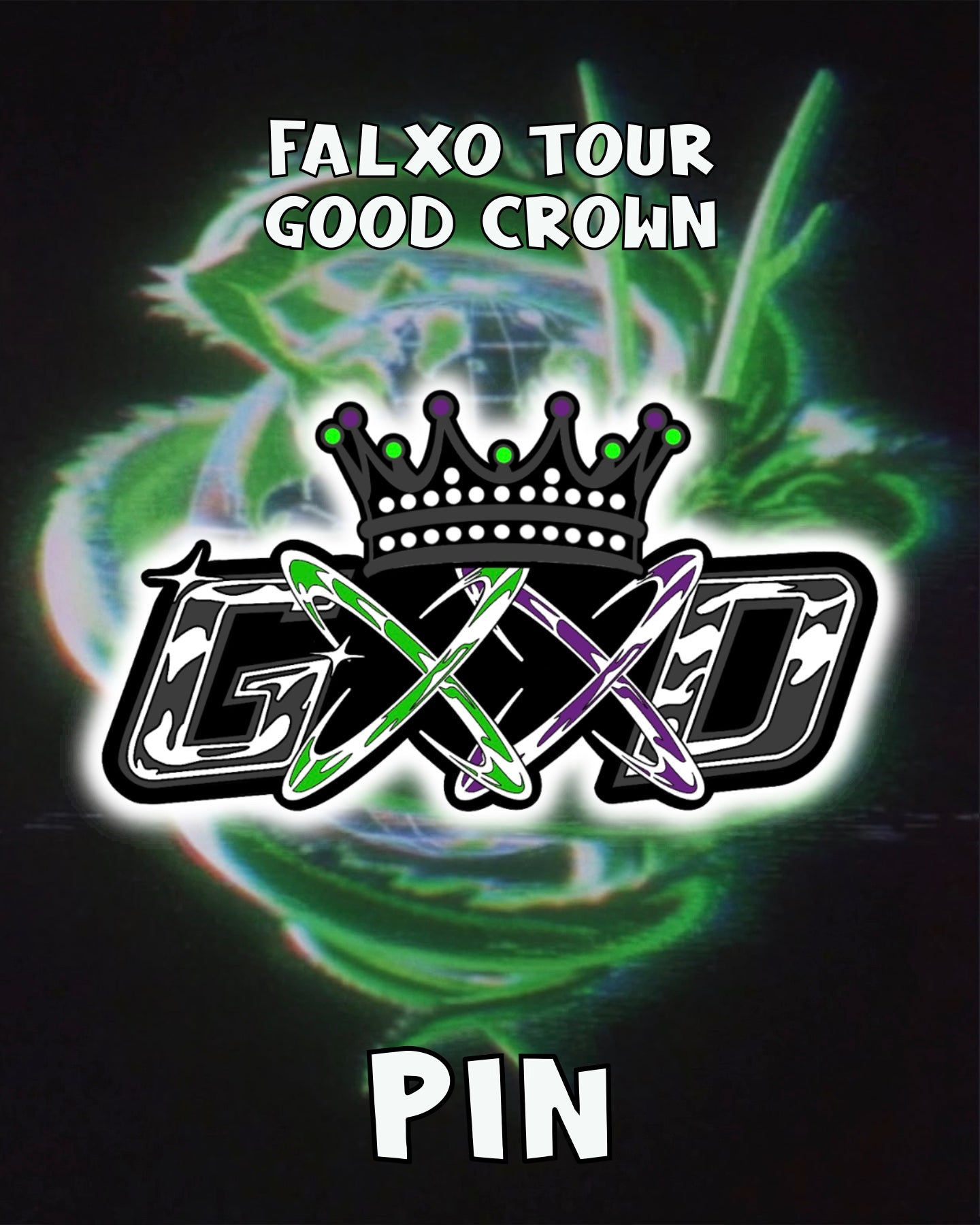 Falxo Tour Good Crown Pin