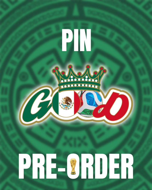 Mexico WC26 Good Crown Pin
