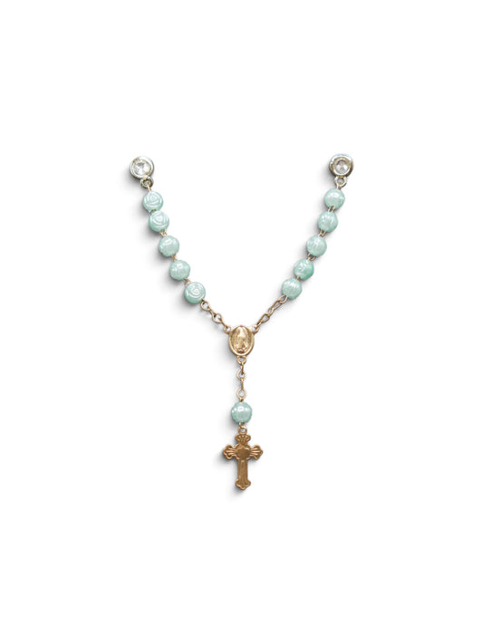 Teal Rose Rosary