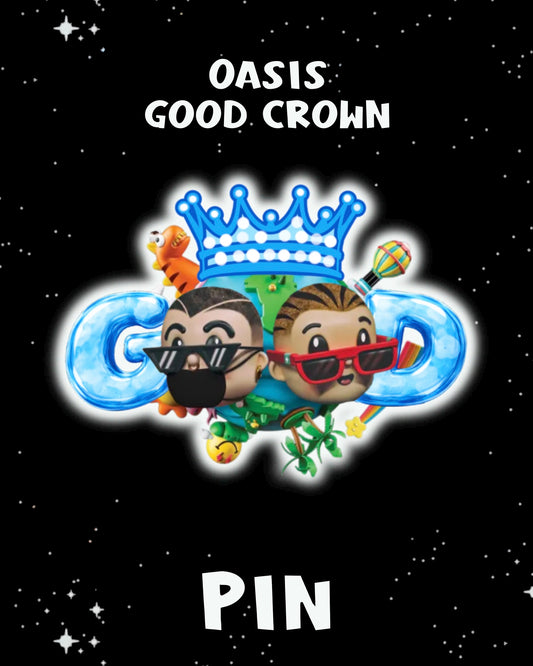 Oasis Good Crown Pin