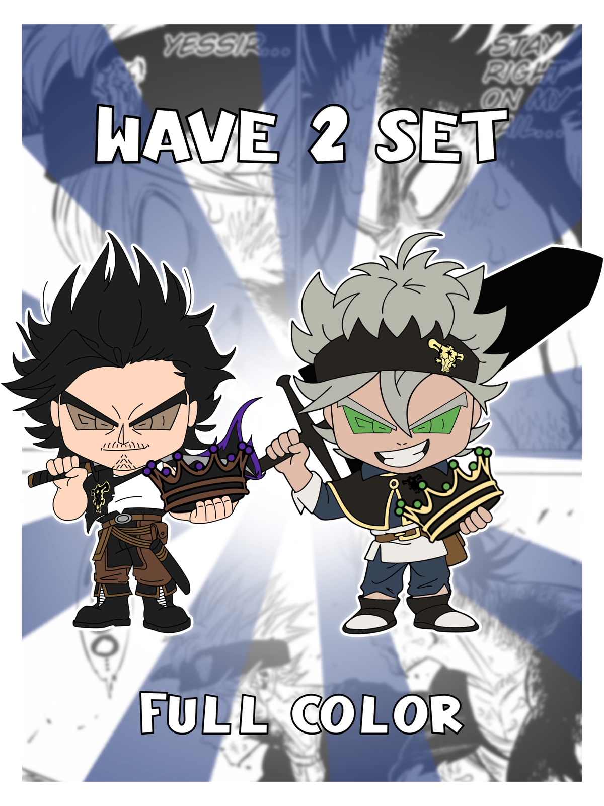 Wave 2 Character Pin Set