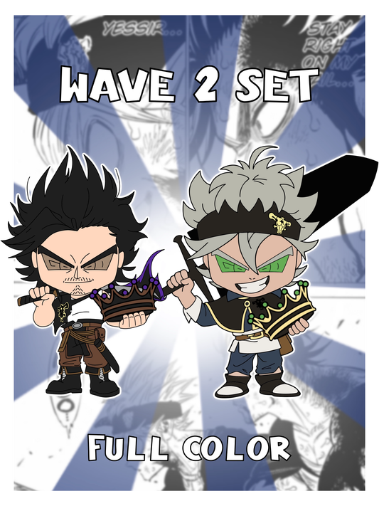 Wave 2 Character Pin Set