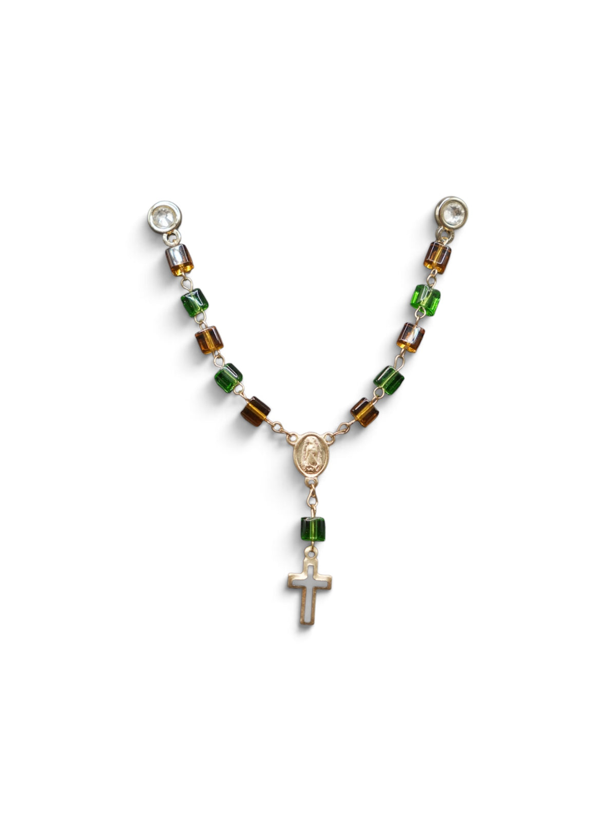 Green & Orange Rosary