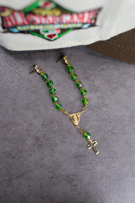 Green Zircon Rosary