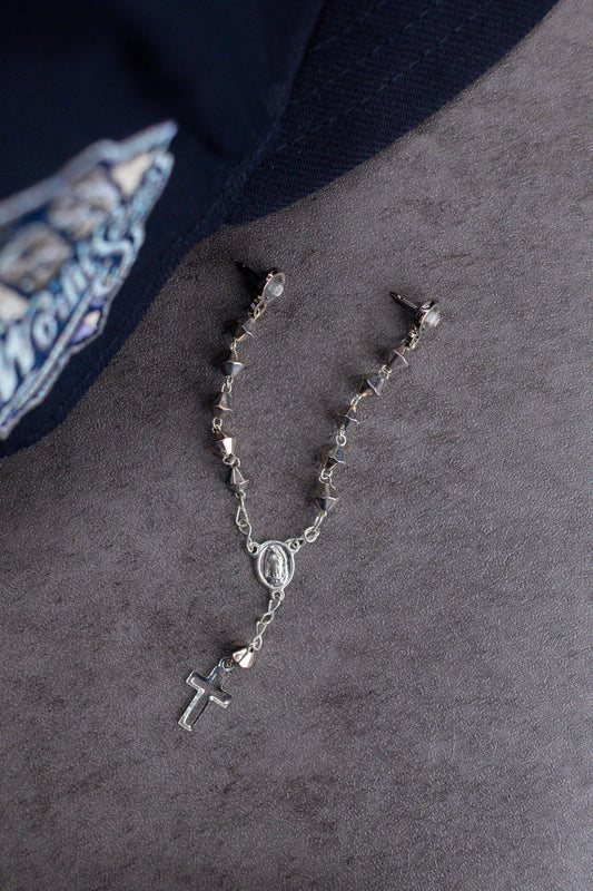 Chrome Diamond Rosary