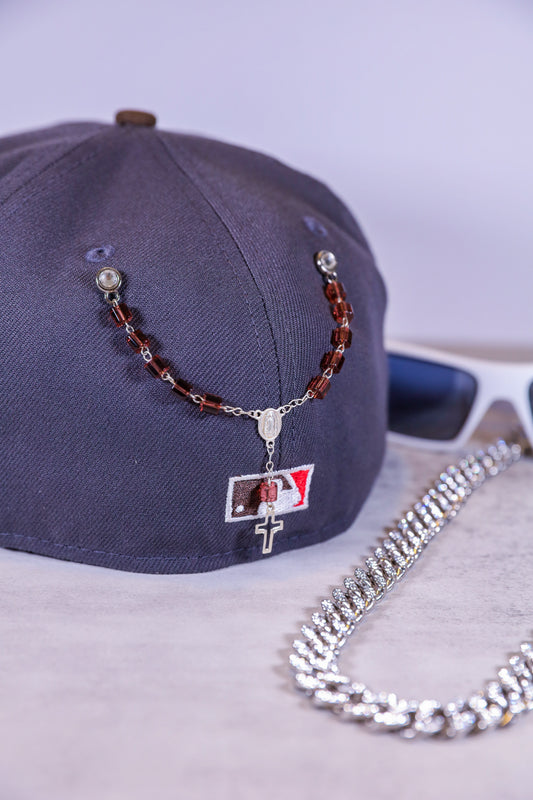 Silver Espresso Rosary