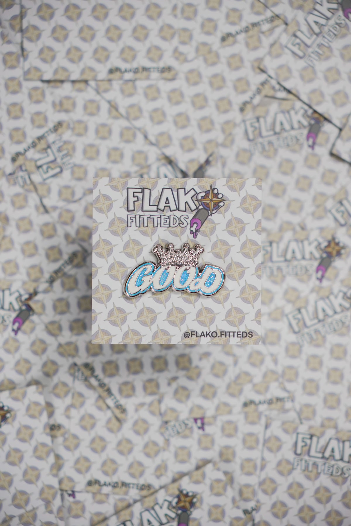 Icy Good Crown Pin