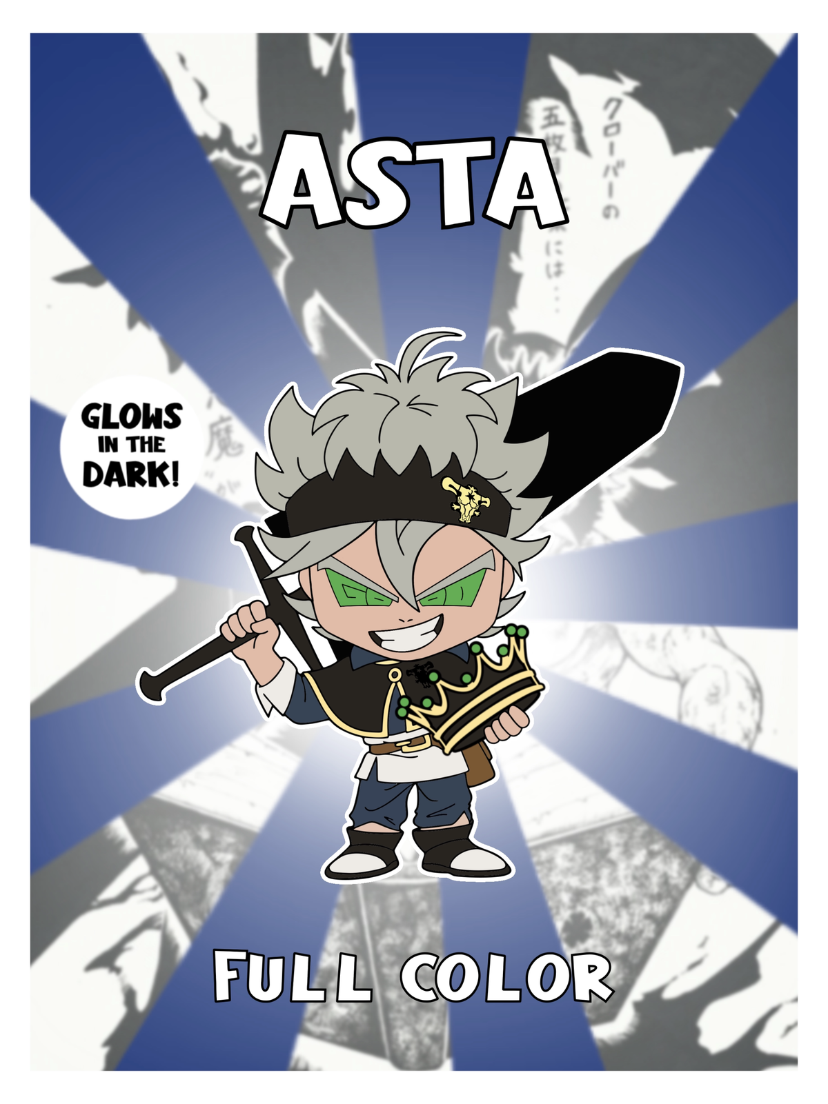 Asta Character Pin