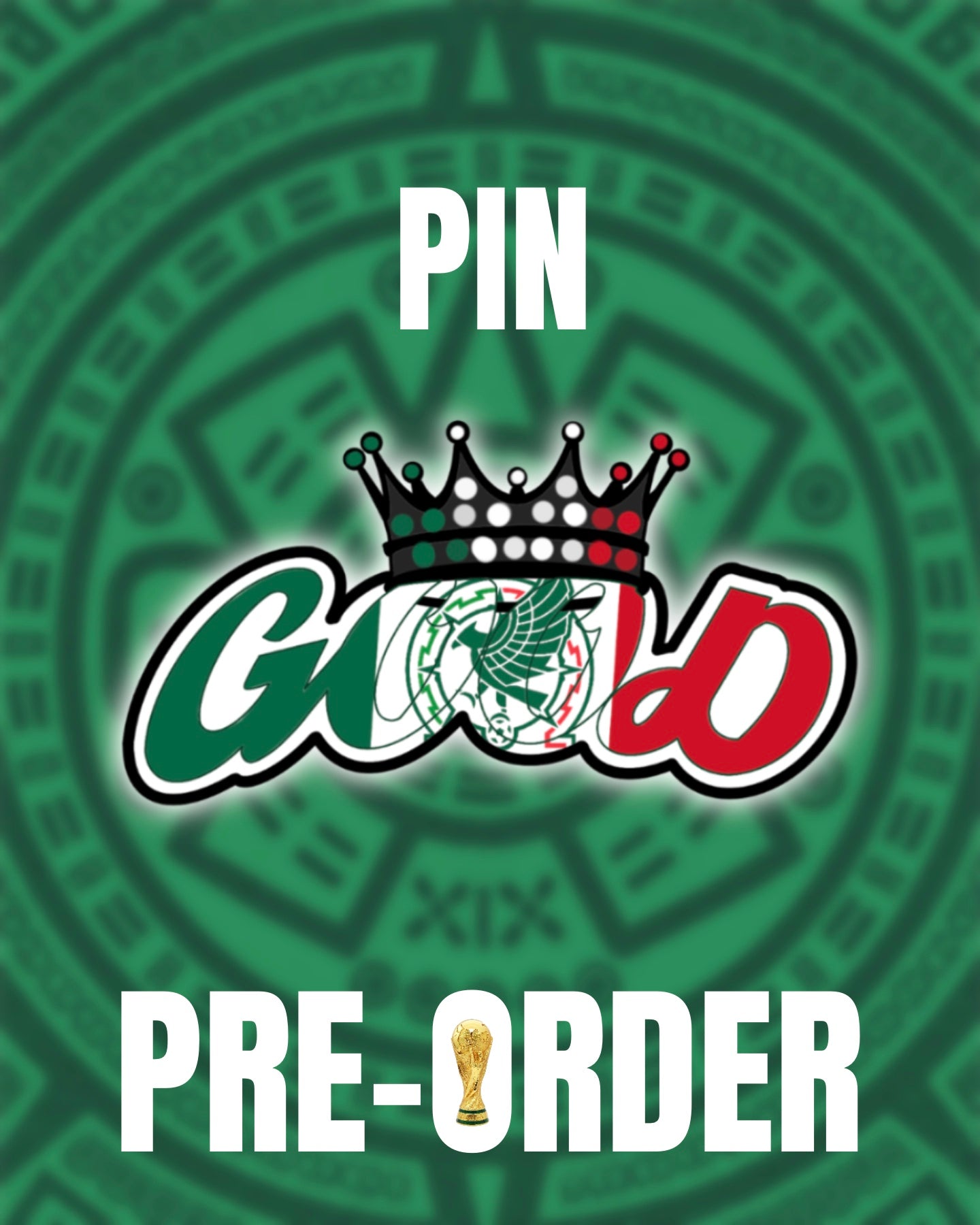 La Selección Good Crown Pin