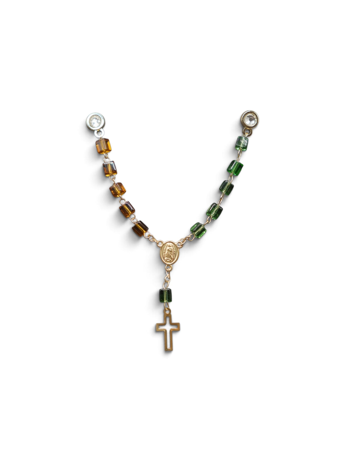 Green / Orange Split Rosary