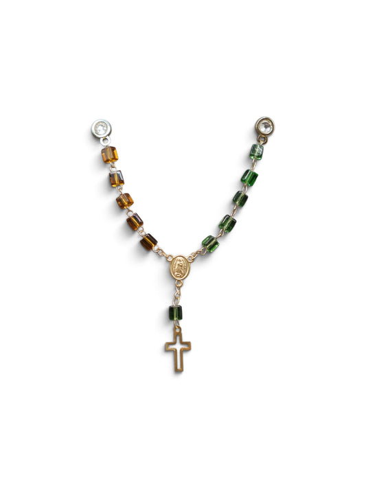 Green / Orange Split Rosary