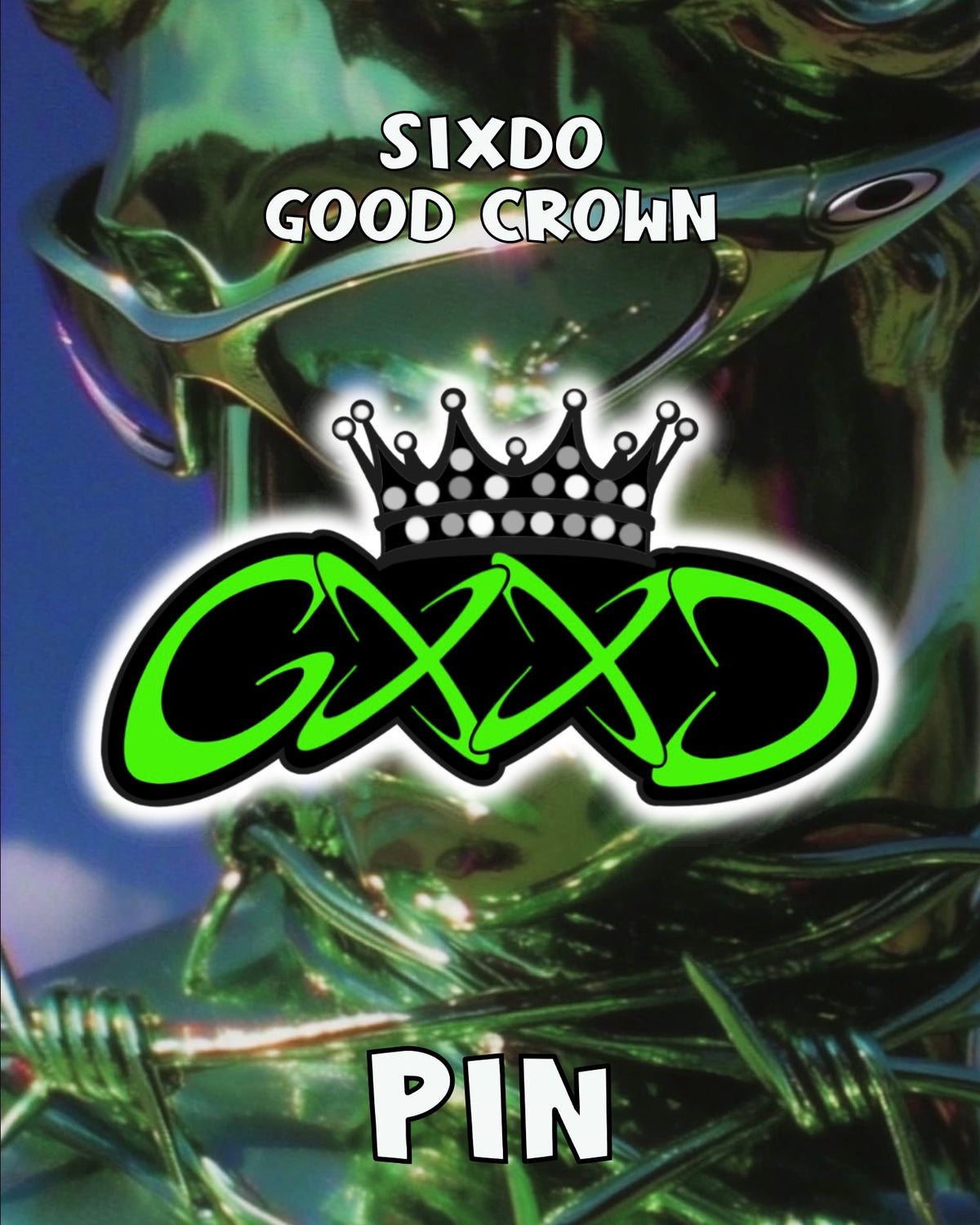 Sixdo Good Crown Pin