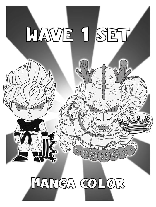 Wave 1 Manga Set