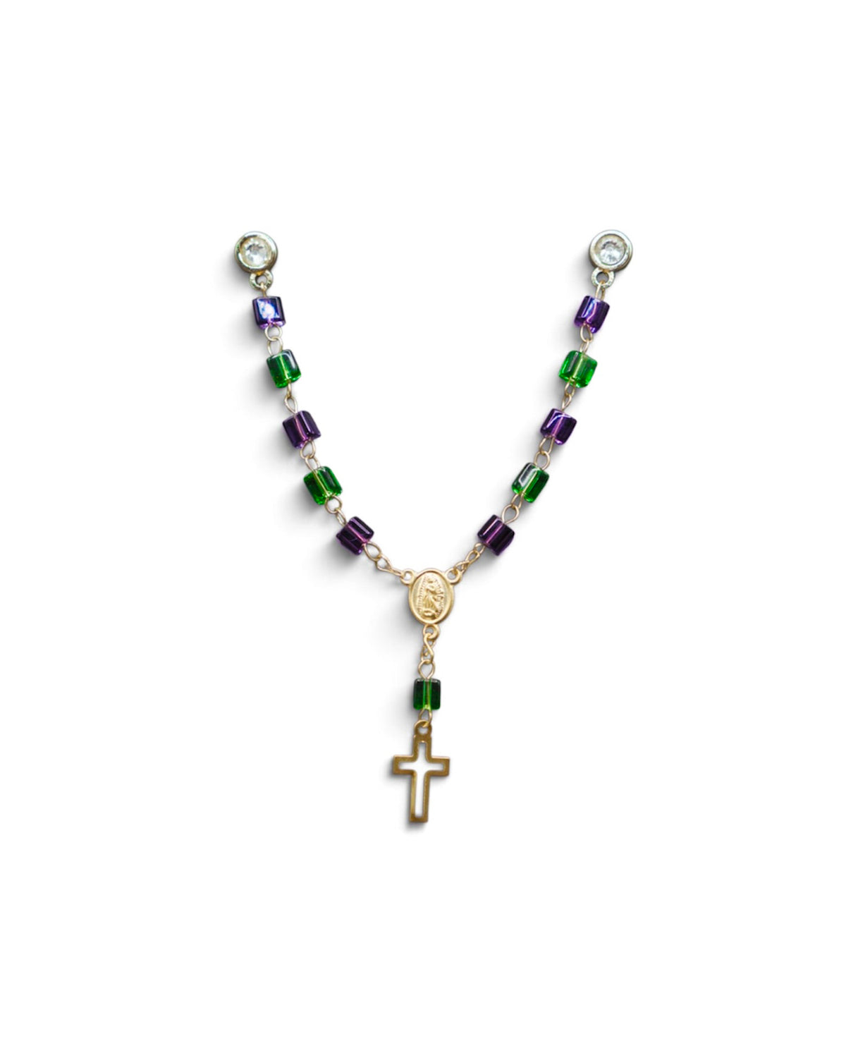 Green & Purple Rosary