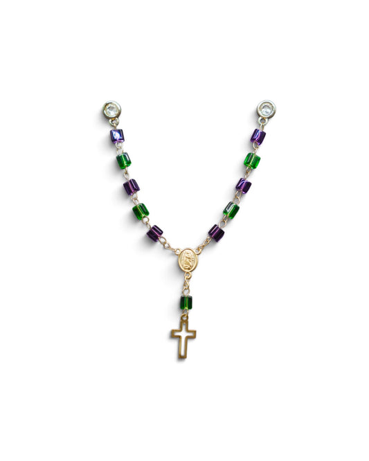 Green & Purple Rosary