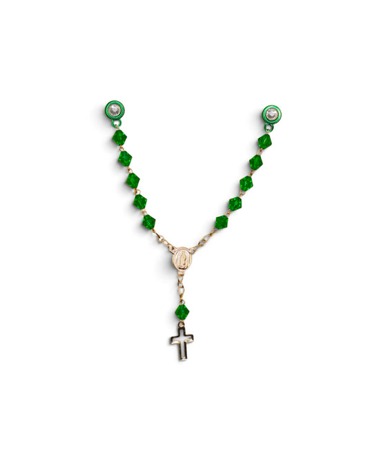 Emerald Diamond Rosary