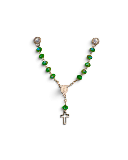 Green Zircon Rosary